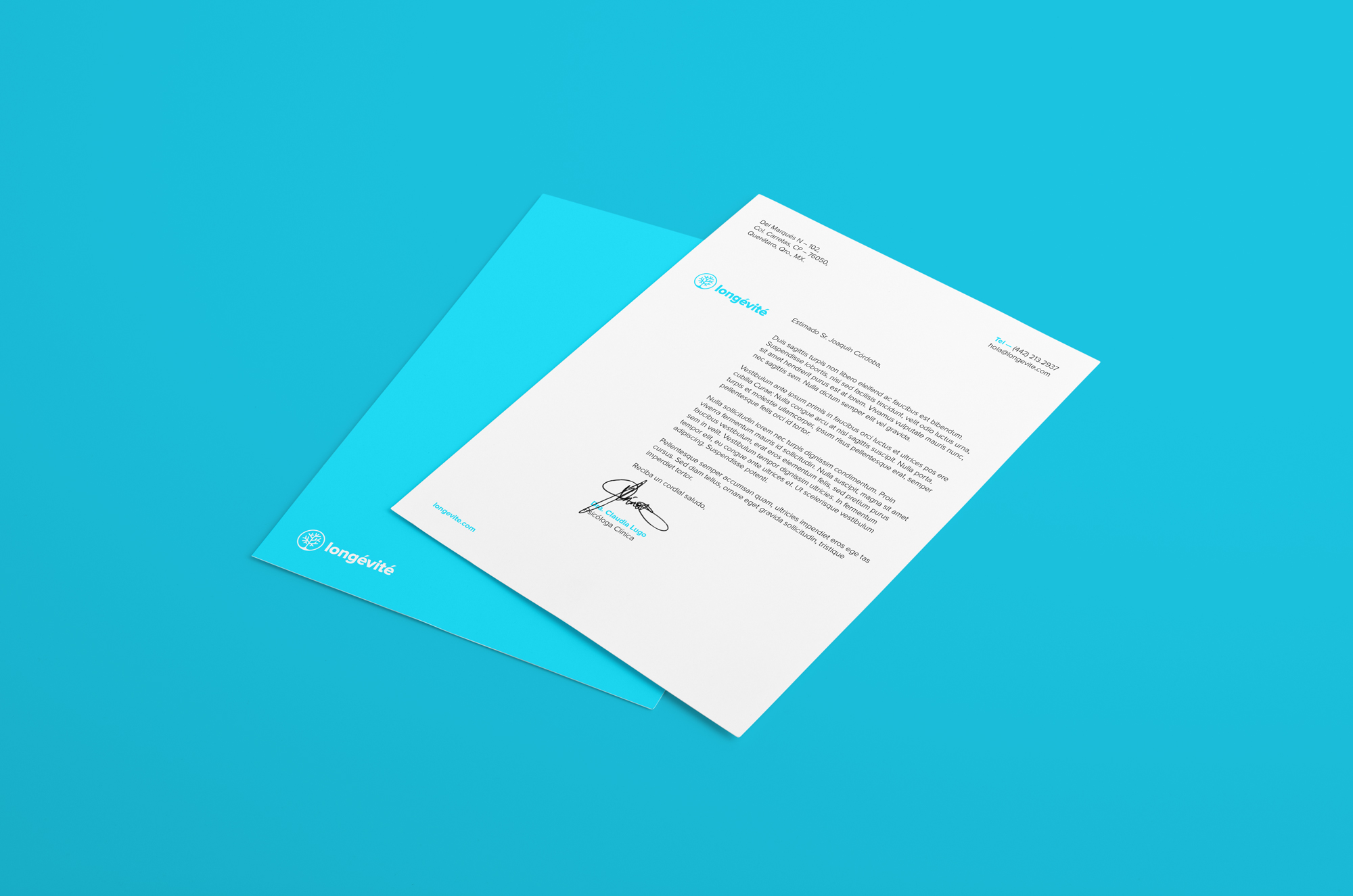 longevite letterhead